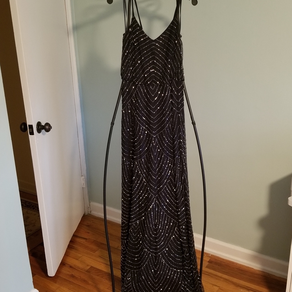 Navy blue dress